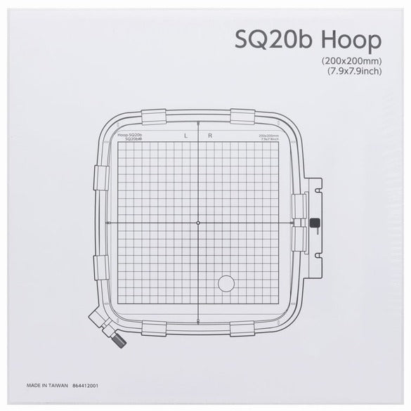 Janome 864412001 Embroidery Hoop SQ20b