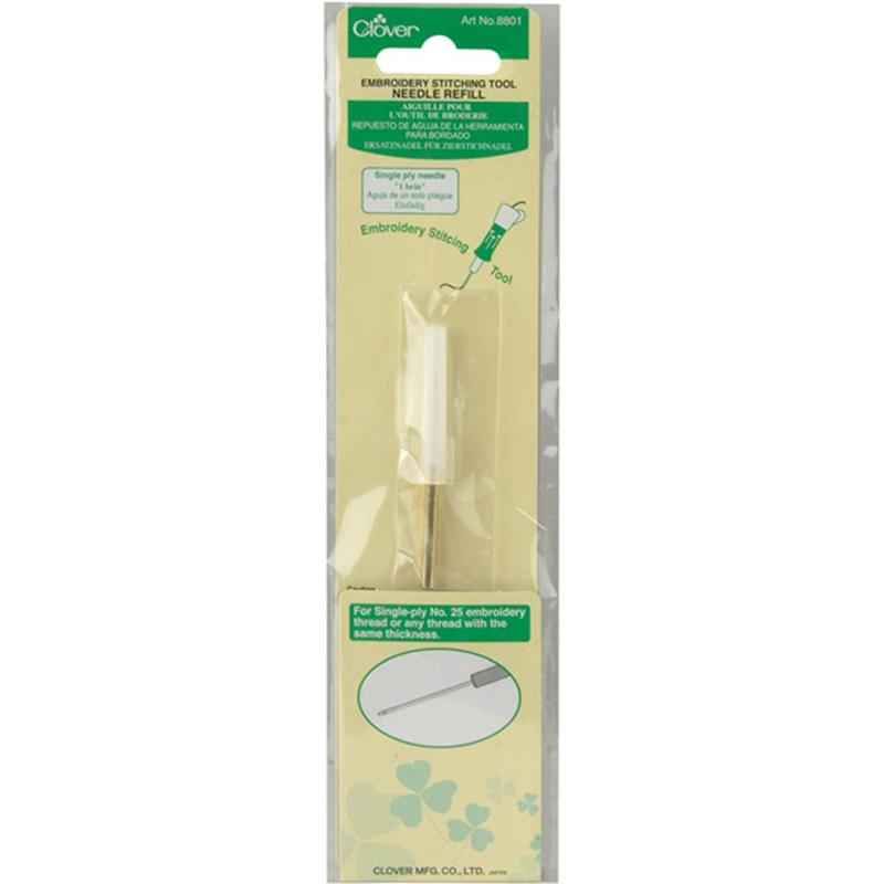 Clover Embroidery Stitching Tool Needle Refill CL8801