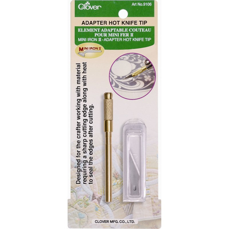 Clover Mini Iron II "The Adapter" Tip (Hot Knife) CL9106