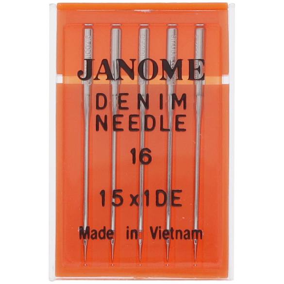 Janome 990416000 Denim Needles Size 16