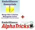 Embrilliance Essentials &amp; AlphaTricks Combo software de máquina de bordar