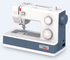 angled image of the Bernette b05 Academy Sewing Machine