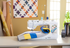 image of the Brother Innov-is BQ2500 eleven and a quarter inch Sewing and Quilting Machine with an example item