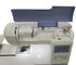 close up of the Brother PE800 seven by five Embroidery Machine with the top open