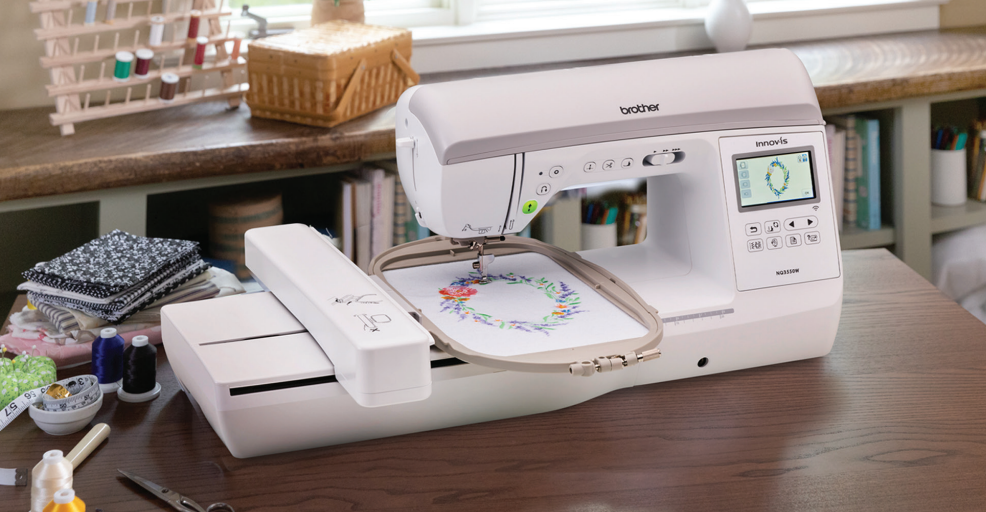 Brother NQ3550W Sewing and Embroidery Machine