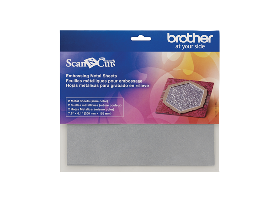 Brother ScanNCut CAEBSSMS1 Silver Metal Sheets