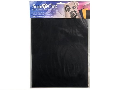 Brother ScanNCut CATSP02 Iron-On Transfer Film and Flock Sheets 4 Assorted Colors