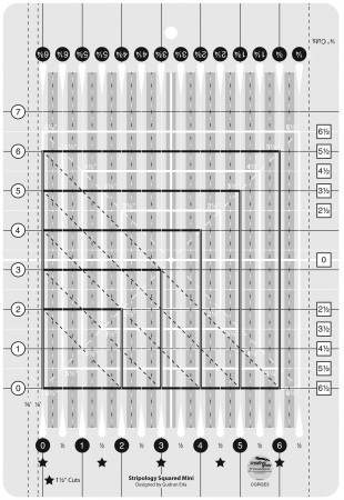 Creative Grids Stripology Mini Quilt Ruler CGRGE3 for Sale at World Weidner