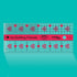 Creative Grids I Love My Quilt Friends Mini Quilt Ruler 2.5" x 6" CGRQF26