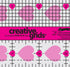 Creative Grids 2 1/2" x 10" I Love My Quilting Friends Rectangle Ruler