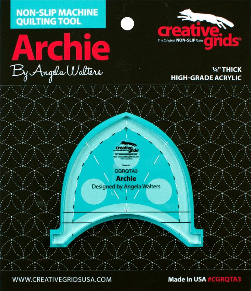 Creative Grids Archie Machine Quilting Tool CGRQTA3 for Sale at World Weidner