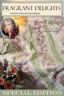 Janome Jenny Haskins Fragrant Delights Embroidery Designs CD