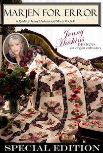 Janome Jenny Haskins Marjen For Error Embroidery Designs CD