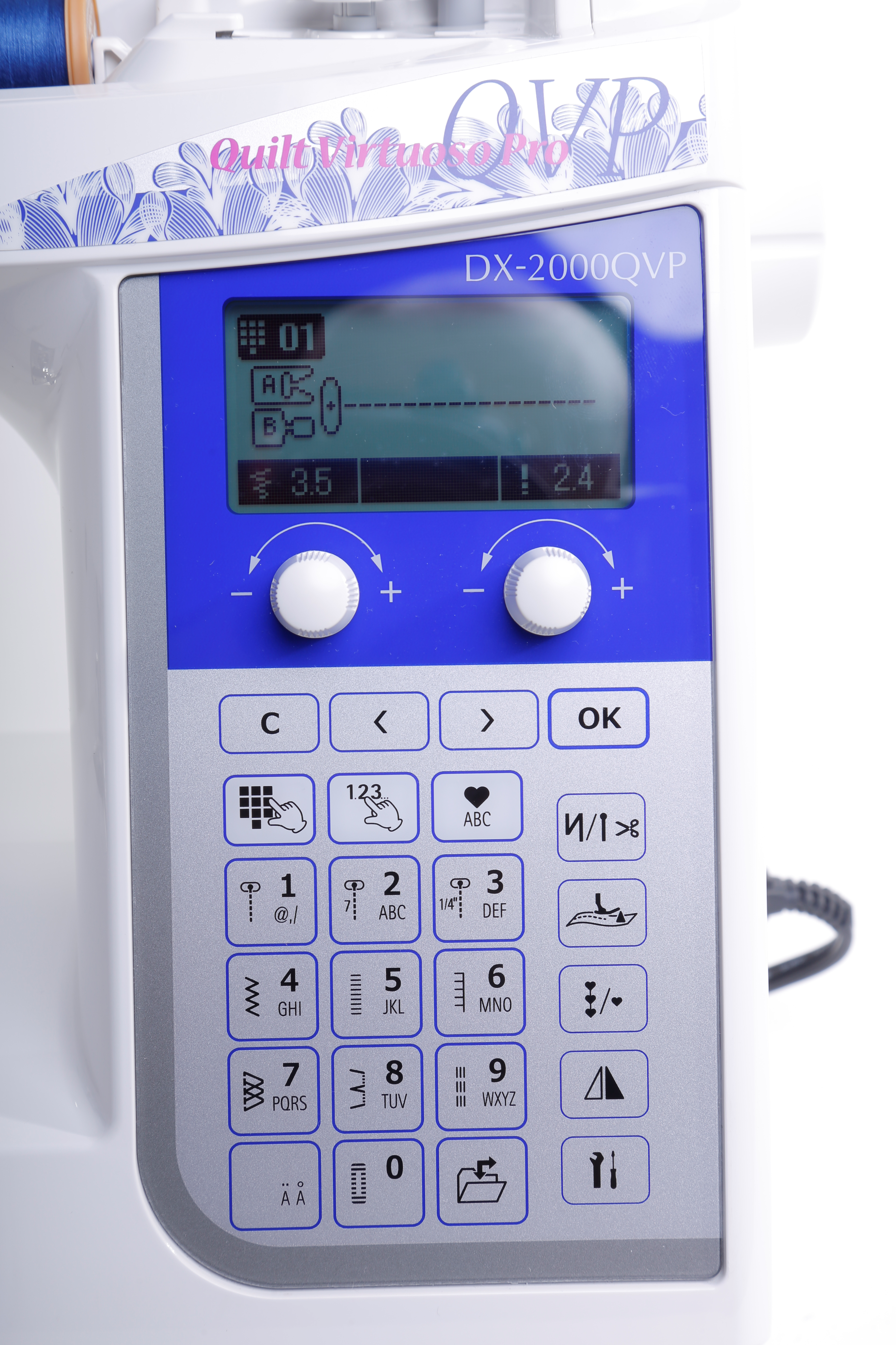 Máquina de coser y acolchar JUKI DX-2000QVP