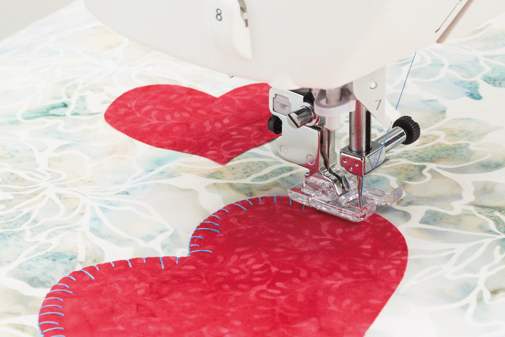 close up image of the JUKI HZL-NX7 Kirei Professional Quality Sewing and Quilting Machine needle