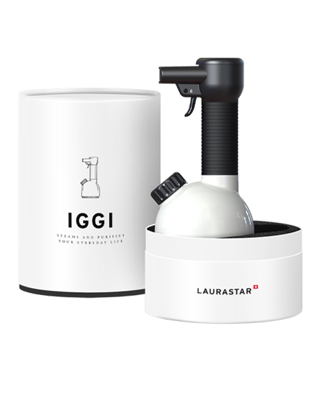 the Laurastar IGGI Handheld Steamer white version