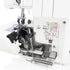 JUKI MO-114D 2/3/4 Thread Overlock Serger Sewing Machine view of instructional panel and internals of machine
