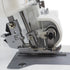 JUKI MO-644D 2/3/4 Thread Overlock Serger Sewing Machine close up view of the needle