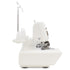 JUKI MO-114D 2/3/4 Thread Overlock Serger Sewing Machine view of the side of the machine and the needle