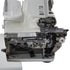 JUKI MO-655 2/3/4 Thread Overlock Serger Sewing Machine close up view of internals of the machine 