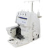 JUKI MO-1000 2/3/4 Air Threading Overlock Serger Sewing Machine view of the front of the machine with panel open