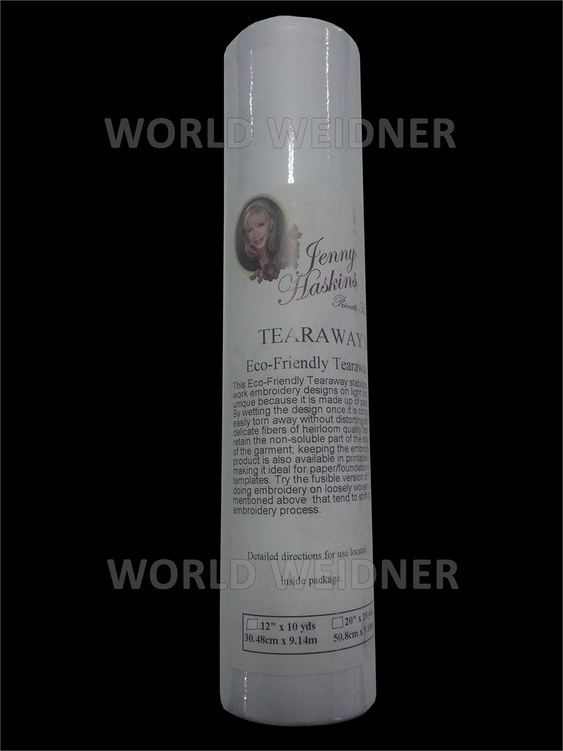 Janome Jenny Haskins Eco-Friendly Tearaway Magic Stabilizer (12"x10yds)