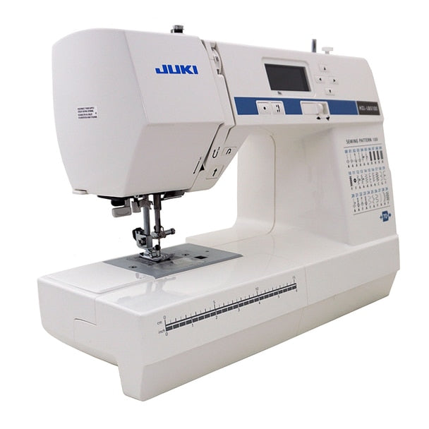 JUKI HZL-LB5100 view of the front of the machine from the side