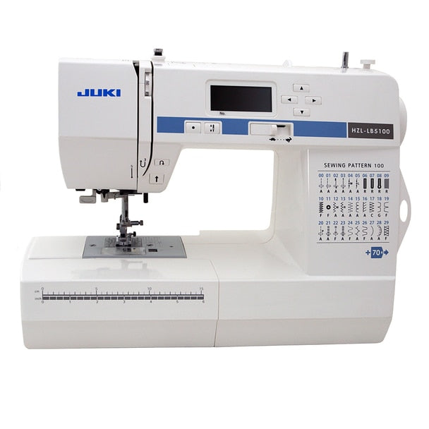 JUKI HZL-LB5100 view of front of the machine