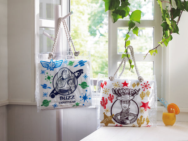 image of some things you can make with the Brother CADSNP05 Disney Pixar Toy Story Pattern Collection