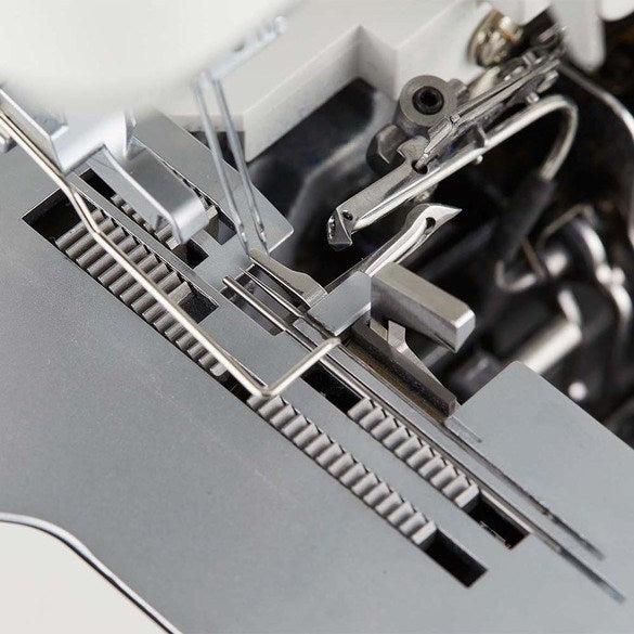 Juki MO-2800 Overlock Serger view of the needle