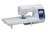 angled image of the Brother Pacesetter PS700 eight point three by four point one Sewing and Quilting Machine with long table