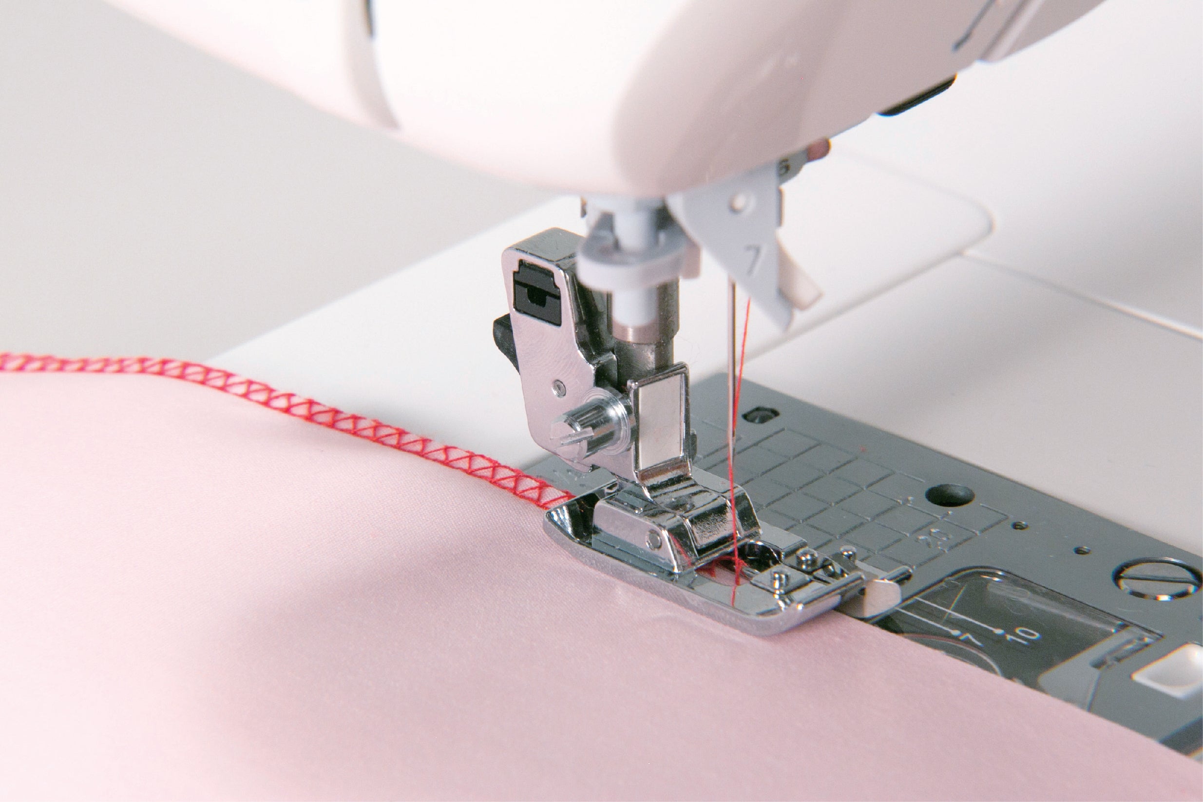 close up image of the JUKI HZL-NX7 Kirei Professional Quality Sewing and Quilting Machine needle