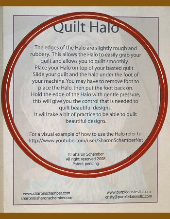 Quilt Halo SQQH Free Motion Quilting Tool