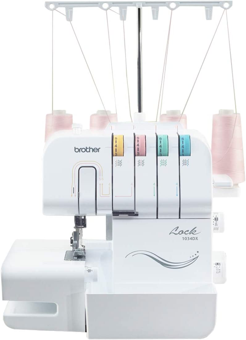 front facing image of the Brother R1034DX Serger Machine