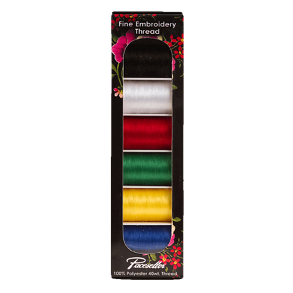 Brother SAEP706 Pacesetter Polyester Embroidery Thread Pack