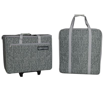 Brother SASEBQ2E NQ Series Luggage 2 Piece Rolling Bag Set