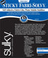 Sulky Sticky 12pc 8.5"x11" Fabri-Solvy Self Adhesive Water Soluble Embroidery Stabilizer Sheets 457-02