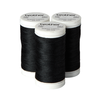 Brother STP900 Black Polyester Sewing Thread
