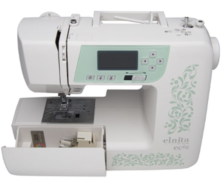Máquina de coser computarizada Elna Elnita EC60