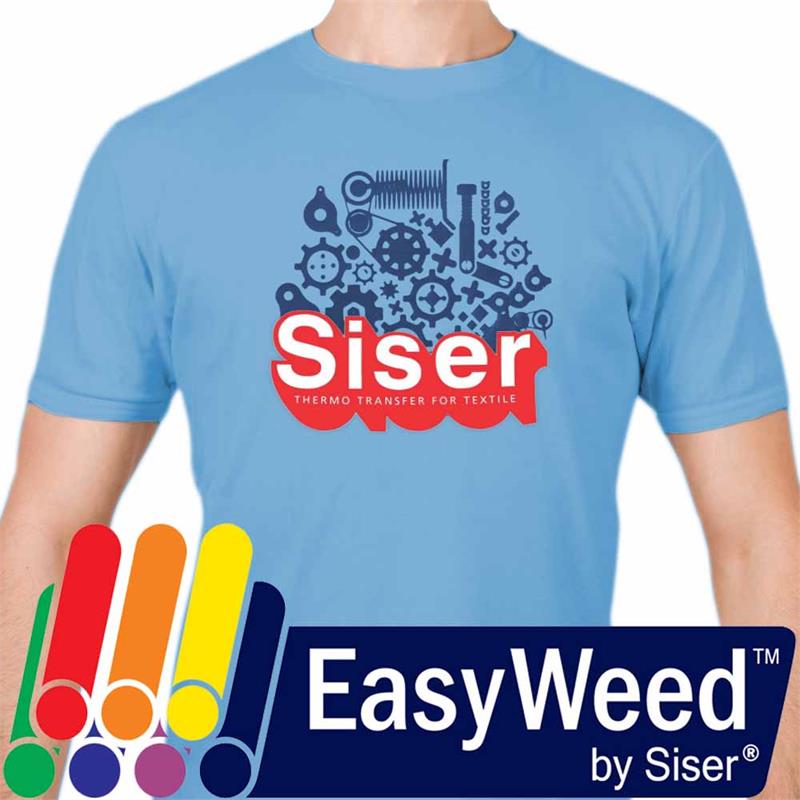 Siser EasyWeed HTV 12" Rolls in a Variety of Lengths and Colors for Sale at World Weidner