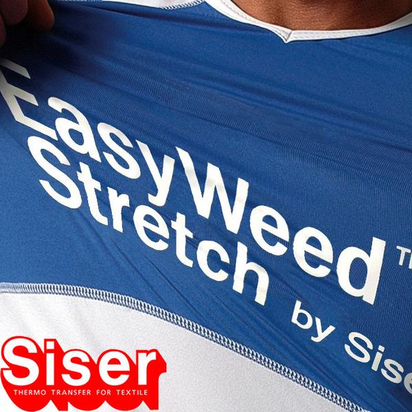 Siser EasyWeed Stretch HTV 15" por 12" Hoja(s)