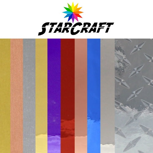 StarCraft Metal Permanent Self Adhesive Craft Vinyl 12" Roll (s)
