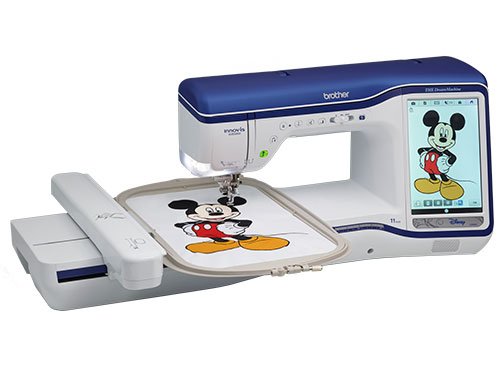 angled image of the Brother Dream Machine 2 Innov-is XV8550D Sewing and Embroidery Machine