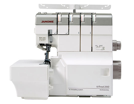 front facing image of the Janome AT2000D Air Thread Serger Machine