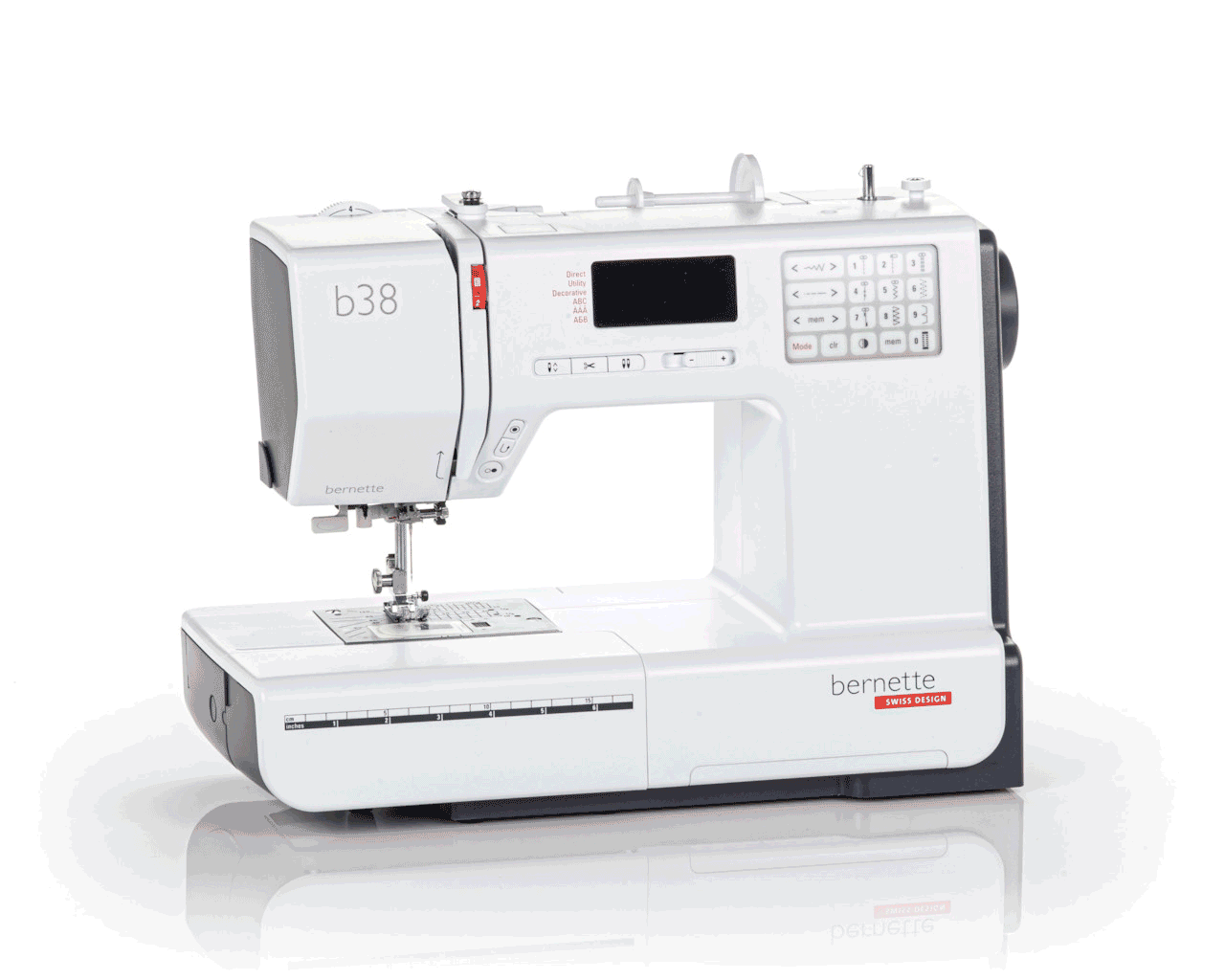 Máquina de coser computarizada Bernette b38