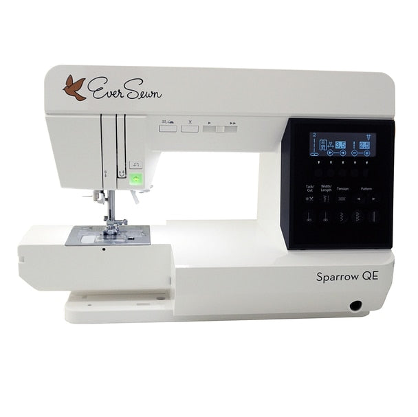 front facing image of the EverSewn Sparrow QE Sewing and Quilting Machine
