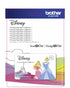 image of the Brother ScanNCut Disney Princess Pattern Collection #1 activation card