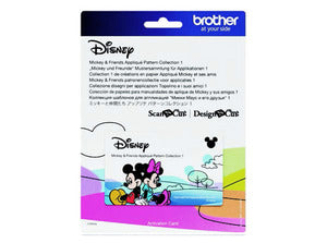 image of the Brother ScanNCut CADSNP03 Disney Mickey and Friends Pattern Collection #1 activation card
