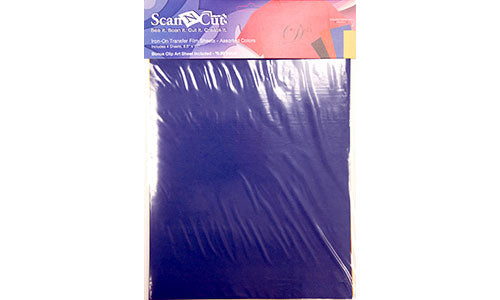 Brother ScanNCut CATFM01 Iron On Transfer Film Sheets Assorted Colors