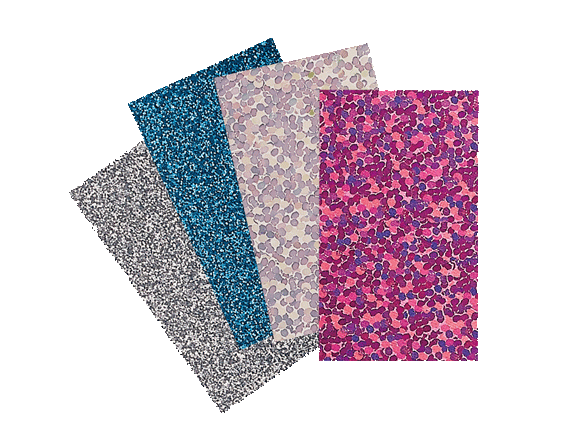 Brother ScanNCut CATSP01 Iron On Transfer Paquete de muestra Brillo y holográfico